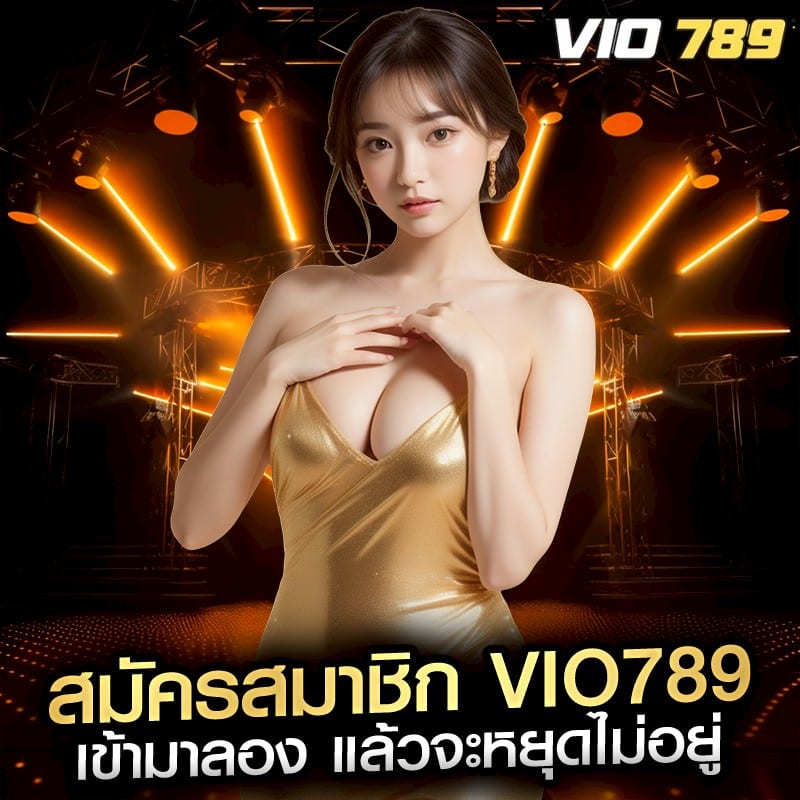 สมัครสมาชิก vio789 เข้ามาลอง แล้วจะหยุดไม่อยู่